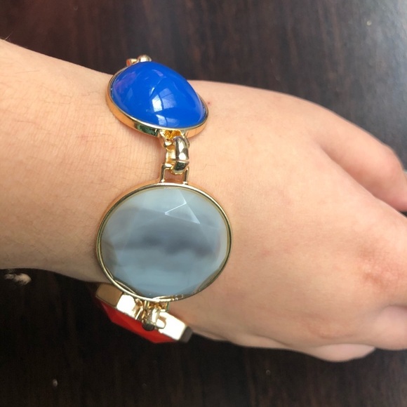 Statement Wide Chunky Fashion Bracelet - Picture 5 of 5